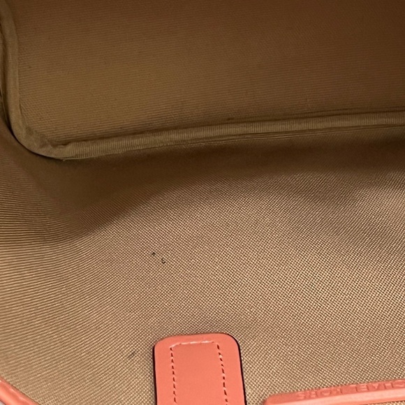 Michael Kors Coated Canvas Handbag Salmon Colored - Picture 4 of 15